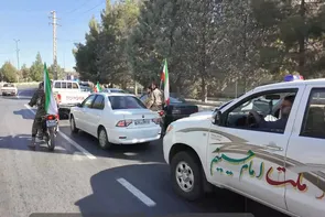 رزمایش دیدار با رزمندگان و ایثارگران در ملایر برگزار شد