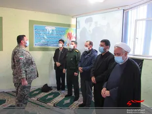 مراسم سالگرد شهادت سردار حاج قاسم سلیمانی در سپاه چناران