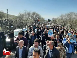 &nbsp;

قزوینی ها شهید القدسشان را تا خانه ابدی مشایعت کردند