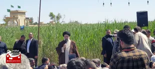 رییس جمهور به کاروان های راهیان نور پیوست
