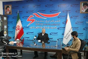 حضور علیرضا نظری نماینده مردم خمین در مجلس شورای اسلامی در دفتر خبرگزاری بسیج استان مرکزی