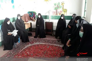 جلسه هیئت اندیشه ورز حوزه مقاومت کوثر (س) سرخه برگزار شد