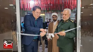 اکران از ۴۴ اثر هنری در قالب نمایشگاه &laquo;جلوه ایثار&raquo; در تربت جام+فیلم و عکس