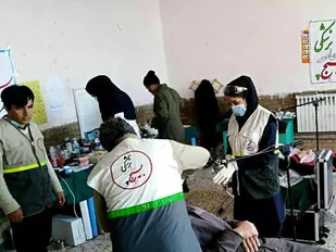ارائه خدمات رایگان بسیج جامعه پزشکی به مناطق محروم ایلام