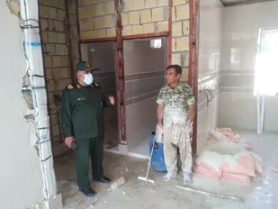 تحویل ۸ باب خانه نوساز به زلزله زدگان سی سخت توسط تیپ ۴۸ فتح استان
