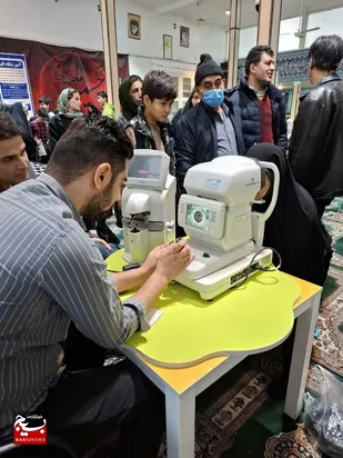 میز خدمت درمانی پزشکان جهادگر البرزی برگزار شد