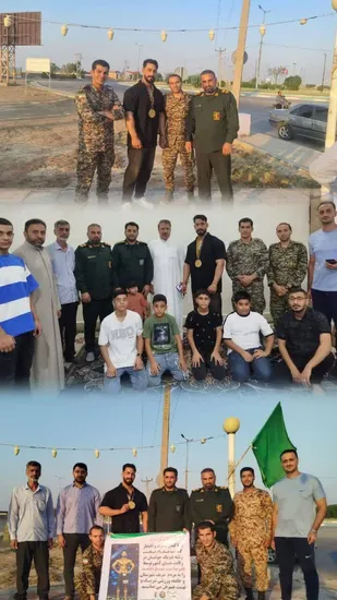 استقبال از قهرمان فیزیک جوانان فرزند هویزه