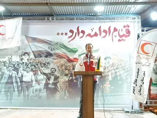 برگزاری نمایشگاه توانمندی های هلال احمر دامغان