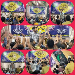 مراسم جشن عیدغدیر و ولادت موسی بن جعفر(ع) در هیئت رایه الزهرا(س) پیشوا