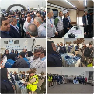 برگزاری مانور اسکان اضطراری در بوستان ولایت