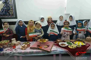 جشنواره غذاهای سنتی و محلی در موسسه خاتم الانبیا بهار