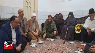 دیدار استاندار چهارمحال و بختیاری با خانواده&zwnj;های شهدا