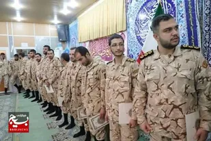 تجلیل از سربازان نمونه در قصرقند&nbsp;