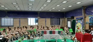 برگزاری محفل انس با قرآن در سپاه حضرت ولیعصر(عج) ملارد