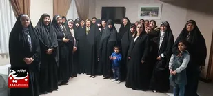 اعزام فرماندهان پایگاه ها و اعضای شورای حوزه مقاومت بسیج خواهران خرمشهر به مشهد مقدس