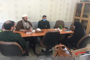 سرهنگ مهدی ادهم با رئیس اداره آموزش و پرورش سرخه دیدار کرد