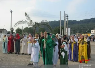 واقعه غدیر در سوادکوه شمالی بازسازی شد