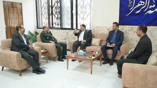 دیدار مدیرعامل بانک سپه، با فرمانده سپاه استان البرز