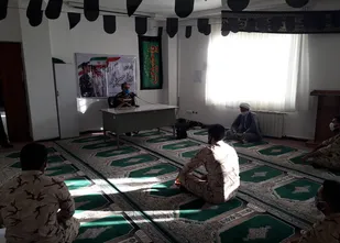 مراسم ارتقاء منزلت سربازان در سپاه ناحیه مقاومت بسیج چرداول برگزار شد