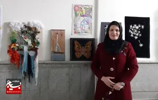وقتی هنر با تلاش بانوی هنرمند بسیجی، تبدیل به کارآفرینی می&zwnj;شود
