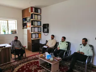 نشست تعامل و هماهنگی بسیج و نیروی انتظامی در شاهرود+ تصاویر
