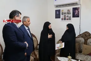 دیدار معاون بنیاد شهید کشور با خانواده شهدا و جانبازان در آذربایجان‌شرقی