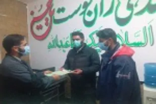 تجلیل از بسیجیان پایگاه شهید مهدی علیزاده در زاهدان