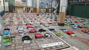 توزیع بیش از 200 بسته لوازم مدرسه بین مستمندان