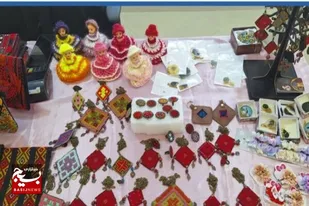 برپایی نمایشگاه حجاب و عفاف، محصولات فرهنگی و صنایع دستی در دانشگاه علوم پزشکی زاهدان