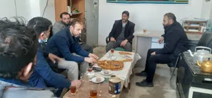 بازدید مسئول سازمان بسیج عشایری سپاه استان از پایگاه عشایری کلاته خیج شاهرود