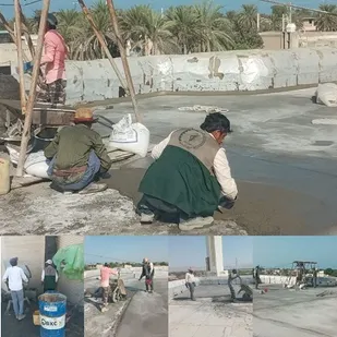 تعمیر و مرمت سقف مسجد جامع رسول الله(ص) روستای طاهرویی به همت گروه های جهادی بسیج