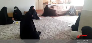 نشست هیئت اندیشه&zwnj;ورز  پایگاه مقاومت بسیج مجتهد امین روستای جور