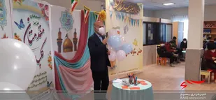 برگزاری جشن شکوفه های انقلاب در روستای احمدآباد نظرآباد+تصاویر