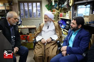 حضوری صمیمی در جمع بازاریان ساری