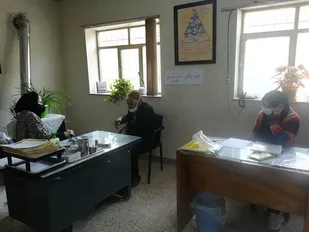 ویزیت رایگان روستائیان فیروزکوه