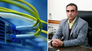 اجرای فیبرنوری کوچه بیرجندی شاهرود با اعتبار ۷۰۰ میلیون ریال