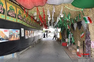 نمایشگاه هفته دفاع مقدس در مرند