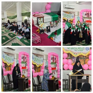 برگزاری گرامیداشت دهه کرامت در دهستان رودخانه بَر باحضور دختران جان فدا