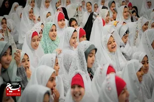 جشن تکریم روزه اولی ها در مجتمع مهدیه مهرآباد+عکس