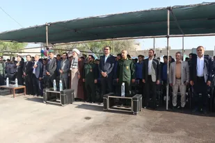 نواختن زنگ آغاز سال تحصیلی در شهرستان باوی