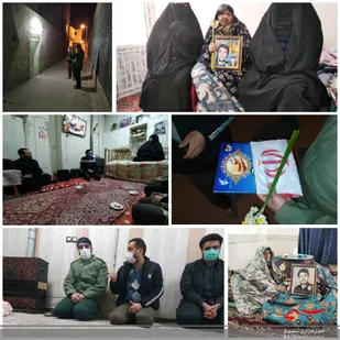 دیدار با تعدادی از مادران شهدای آدریان خمینی شهر