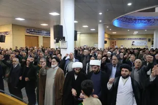مراسم گرامیداشت یوم&zwnj;الله نهم دی در ایوان برگزار شد