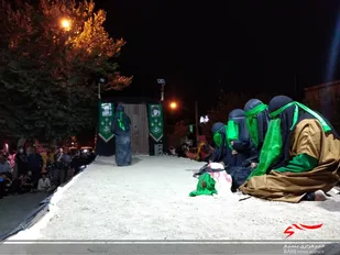 برگزاری تعزیه خیابانی