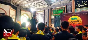 برگزاری سوگواره احلی من العسل هیات دانش آموزی شاهرود+ تصاویر