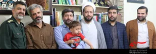 دیدار رئیس بسیج سازندگی اصفهان با خانواده شهدای جهادگر مدافع حرم