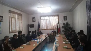برگزاری نشست عقیدتی سیاسی در حوزه مالک اشتر