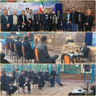 برگزاری نهضت روشنگری به مناسبت شهادت سردار دلها توسط پایگاه بانک ملی شهرستان لنجان