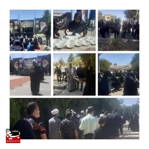 پیاده روی جاماندگان اربعین حسینی  شهرستان بجستان