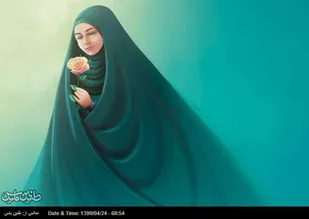حجاب به مرد و زن ، اعتبار انسانی می بخشد