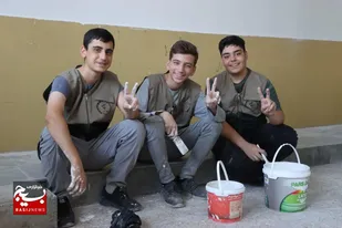 گروه جهادی شهید ردانی پور، پای کار طرح شهید عجمیان ۳